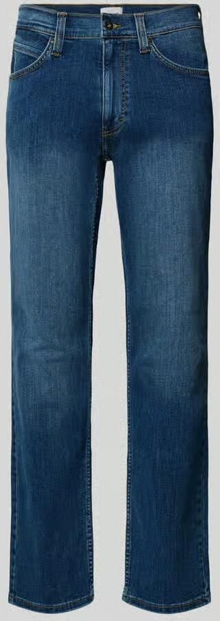 Mustang straight fit jeans van puur katoen model 'Tramper'