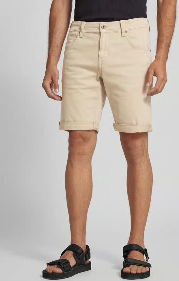 Mustang Straight leg korte jeans in 5-pocketmodel model 'Chicago' - Foto 2