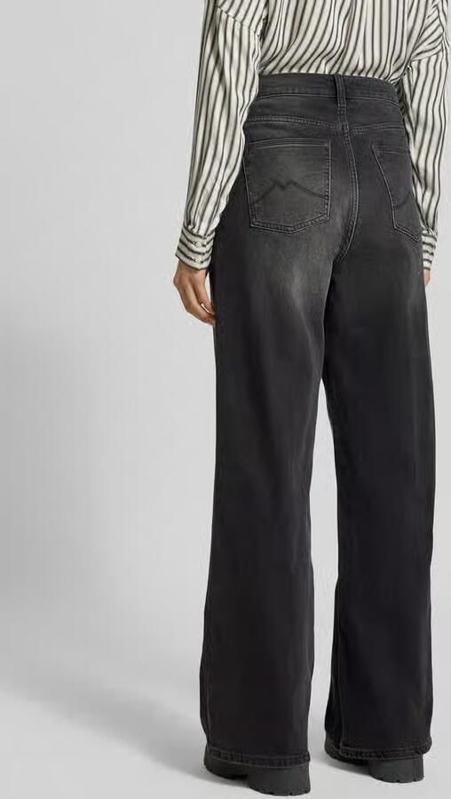 Mustang Wide fit Jeans in 5-pocketmodel Model 'Luise' - Foto 3