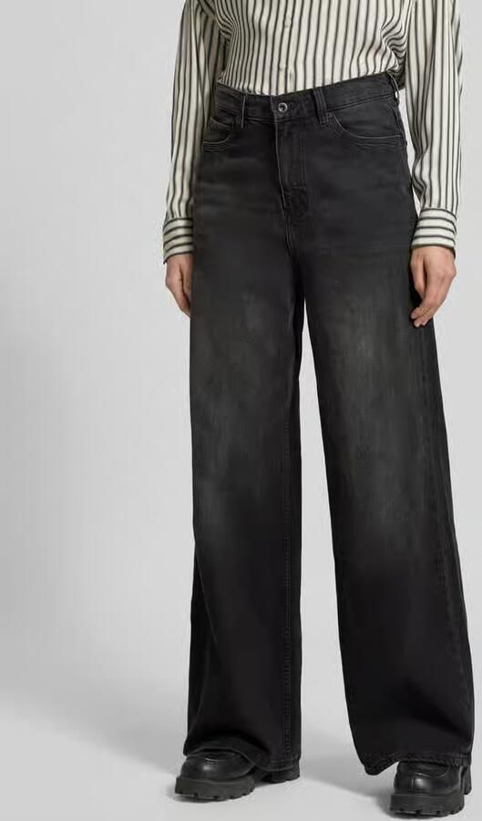 Mustang Wide fit Jeans in 5-pocketmodel Model 'Luise' - Foto 2