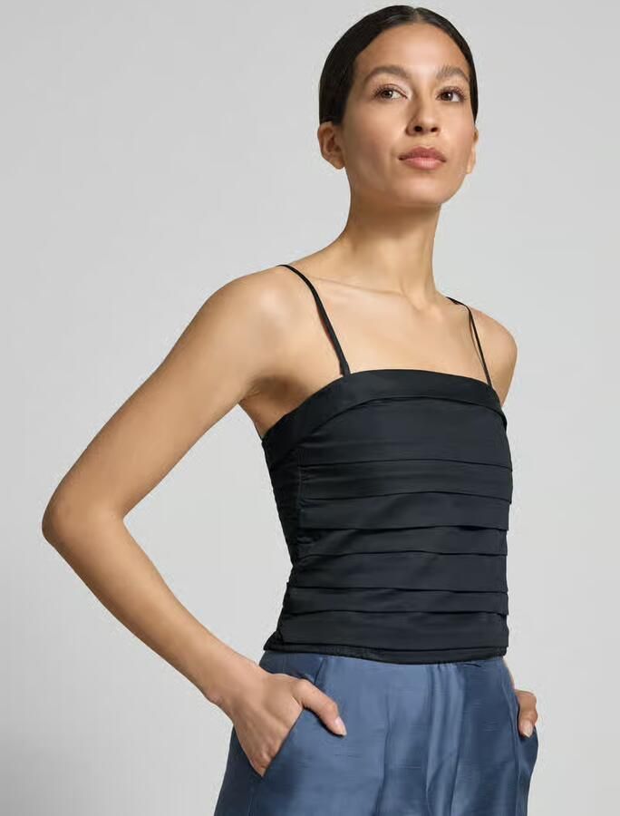 My Essential Wardrobe Bandeautop met afneembare bandjes model 'Bella'