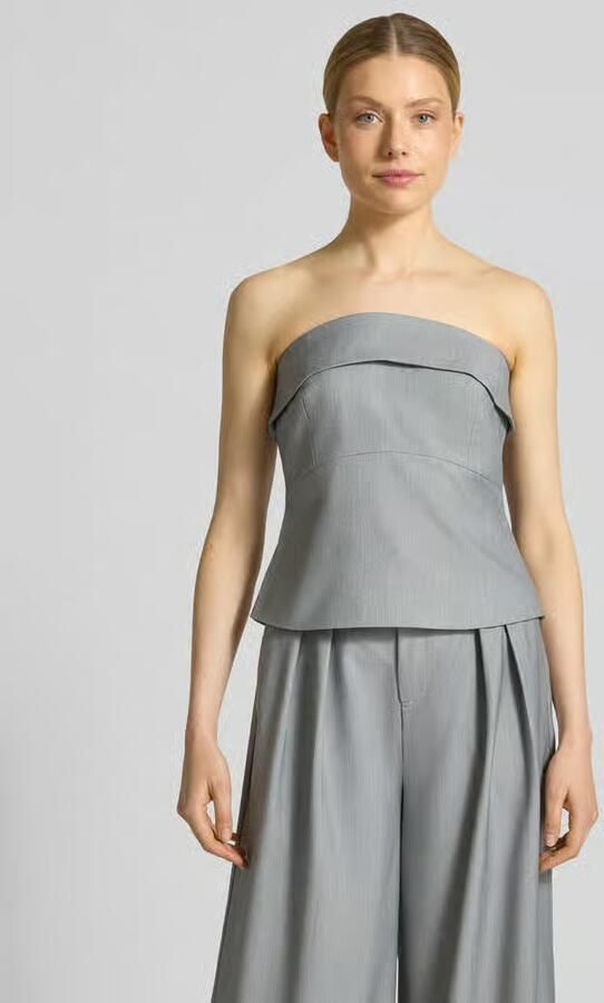 MY ESSENTIAL WARDROBE Dames Tops & T-shirts Mwhanna Corsage Lichtgrijs - Foto 7