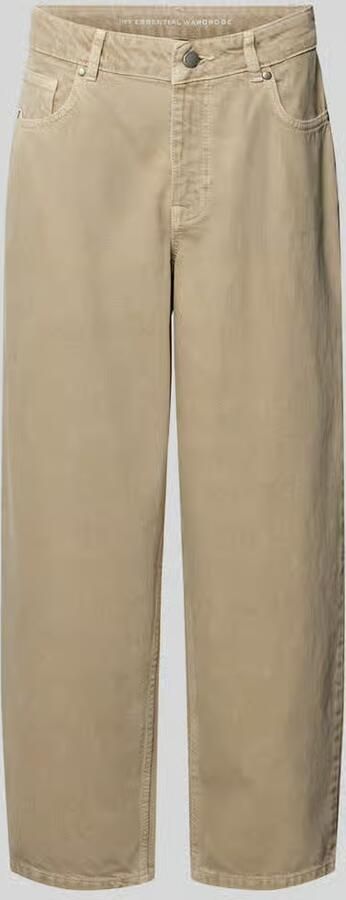 My Essential Wardrobe barrel fit jeans met steekzakken