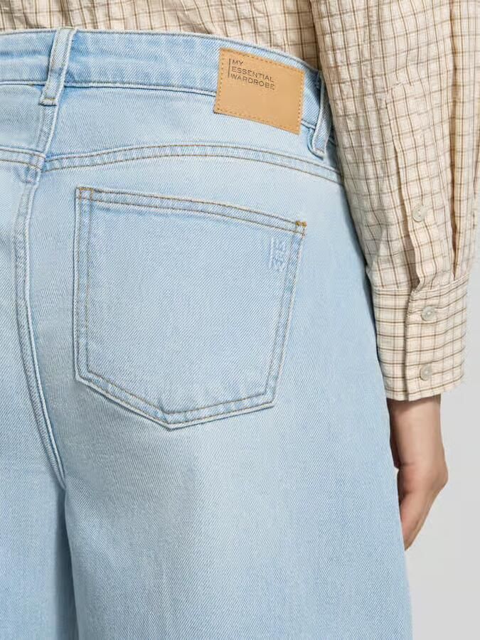 MY ESSENTIAL WARDROBE Dames Jeans Mwlucy 139 Loose Barrel Lichtblauw - Foto 5