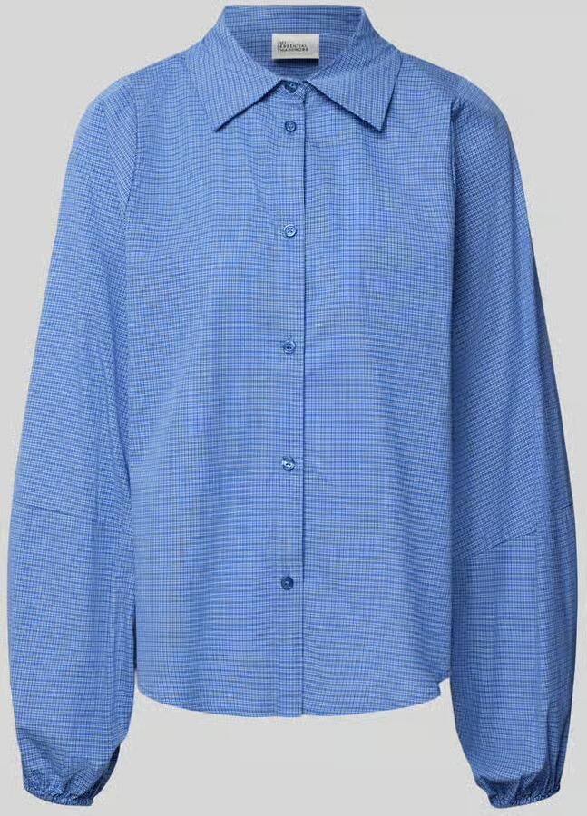 My Essential Wardrobe blouse met lange mouwen met ballonmouwen