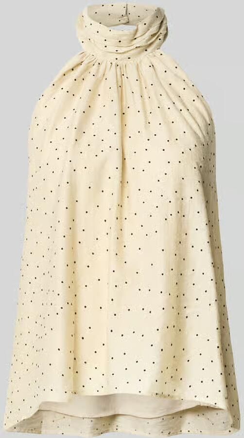 My Essential Wardrobe Blousetop met opstaande kraag model 'Hally' - Foto 2