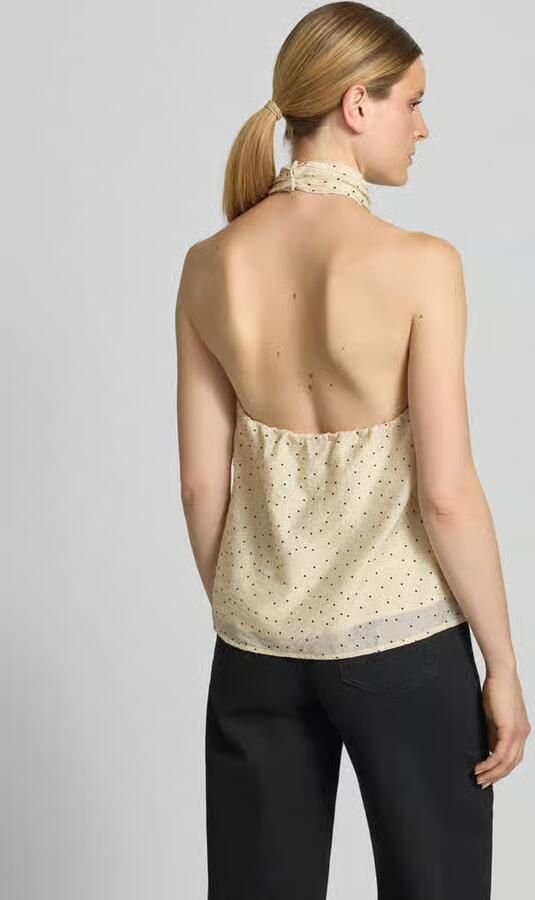 My Essential Wardrobe Blousetop met opstaande kraag model 'Hally' - Foto 3