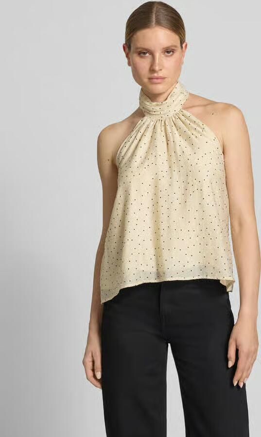 My Essential Wardrobe Blousetop met opstaande kraag model 'Hally' - Foto 2