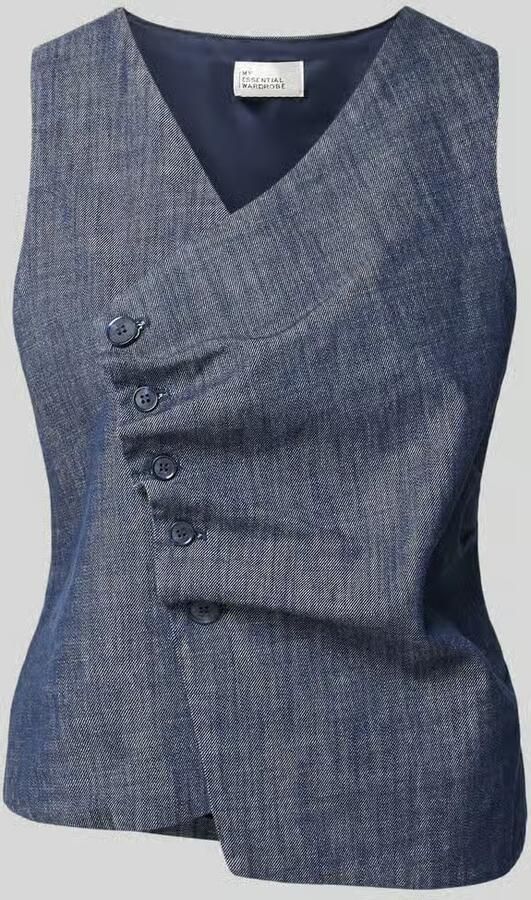 My Essential Wardrobe Bodywarmer met V-hals model 'DAZZIE' - Foto 2