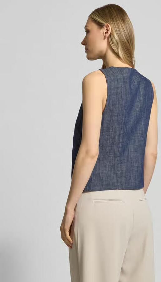 My Essential Wardrobe Bodywarmer met V-hals model 'DAZZIE'