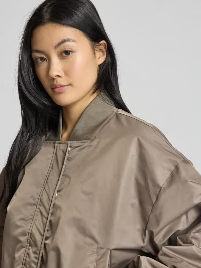 MY ESSENTIAL WARDROBE Dames Jassen Helgamw Short Bomber Jacket Gebroken Wit - Foto 5