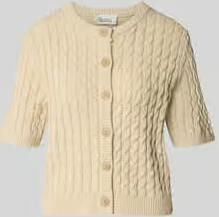 My Essential Wardrobe Cardigan van mix van katoen en linnen model 'Diva' - Foto 5