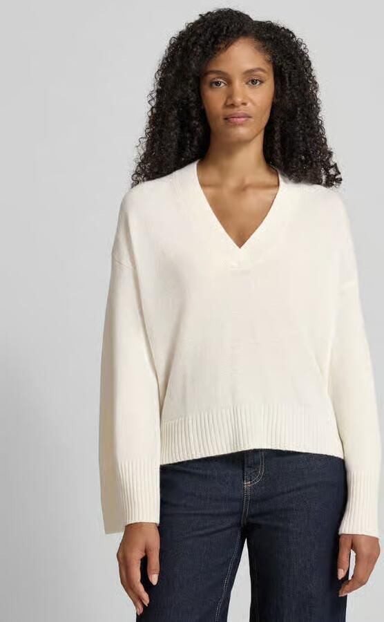 My Essential Wardrobe Gebreide pullover met kasjmier - Foto 4