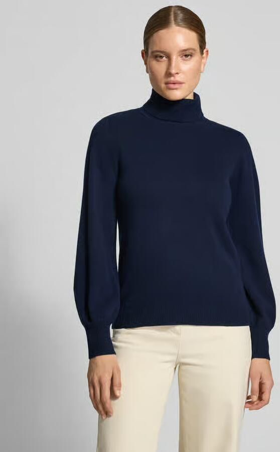 MY ESSENTIAL WARDROBE Dames Truien & Vesten Mwjola Rollneck Pullover Donkerblauw - Foto 6