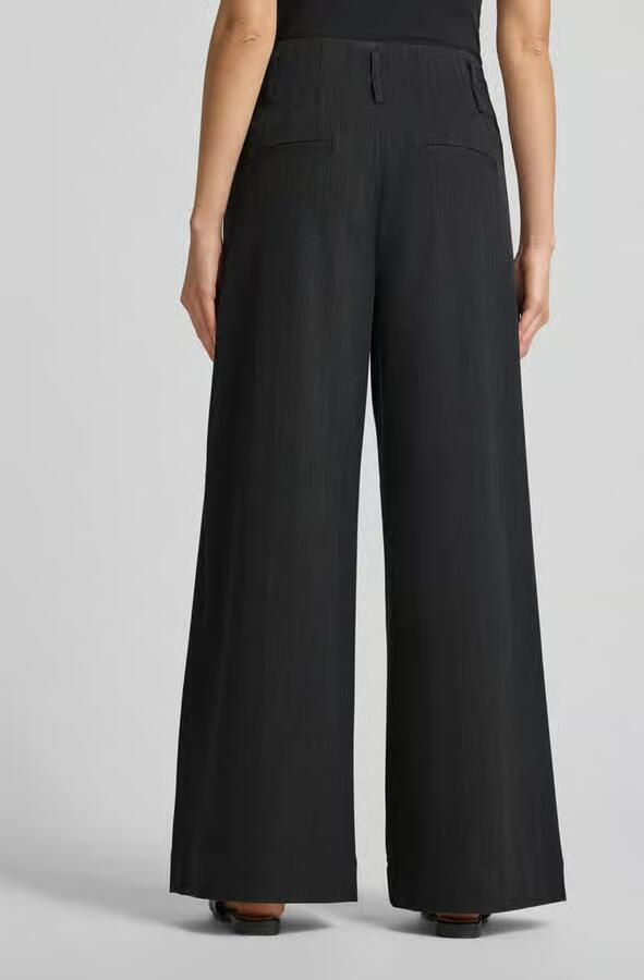 My Essential Wardrobe High waist stoffen broek met wijde pijpen model 'Luna' - Foto 3