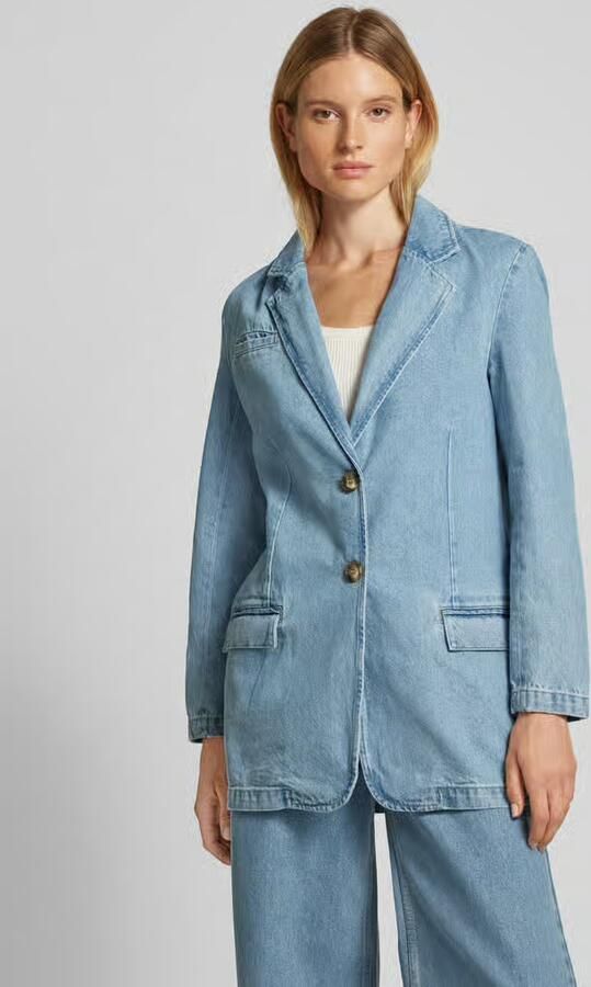 My Essential Wardrobe Elegante Blauwe Blazer Jaydamw 165 Blue Dames - Foto 3