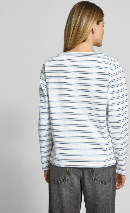 My Essential Wardrobe Longsleeve met ronde hals model 'Asla' - Foto 3