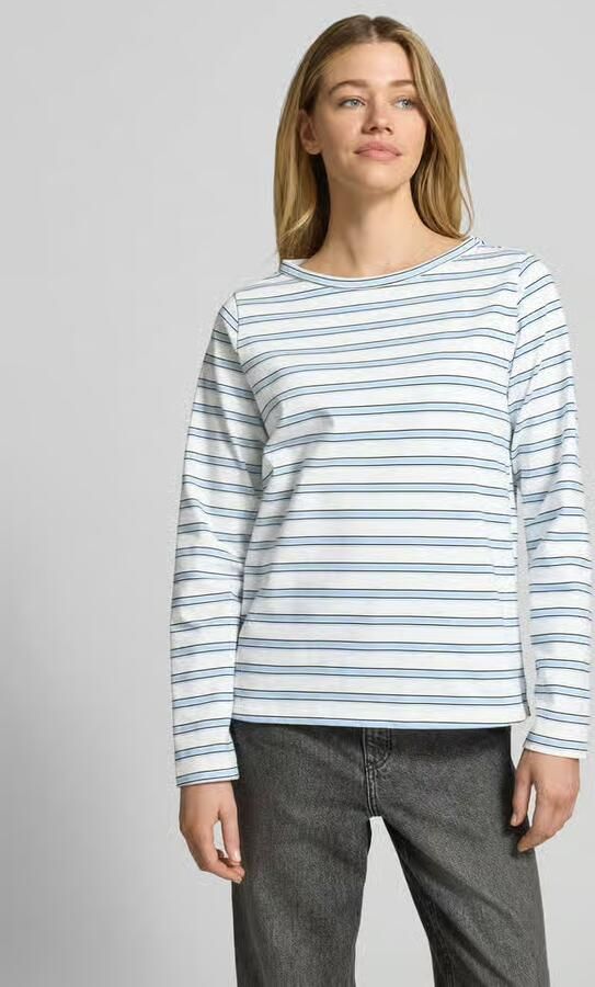 My Essential Wardrobe Longsleeve met ronde hals model 'Asla' - Foto 4