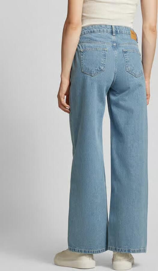 MY ESSENTIAL WARDROBE Dames Broeken Jaydamw 165 High Wide Blauw - Foto 6
