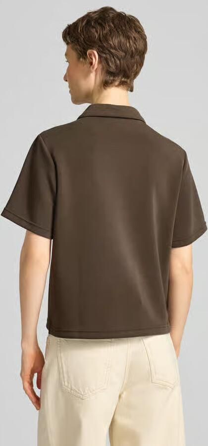 My Essential Wardrobe loose fit poloshirt met korte knoopsluiting model 'Helle' - Foto 3