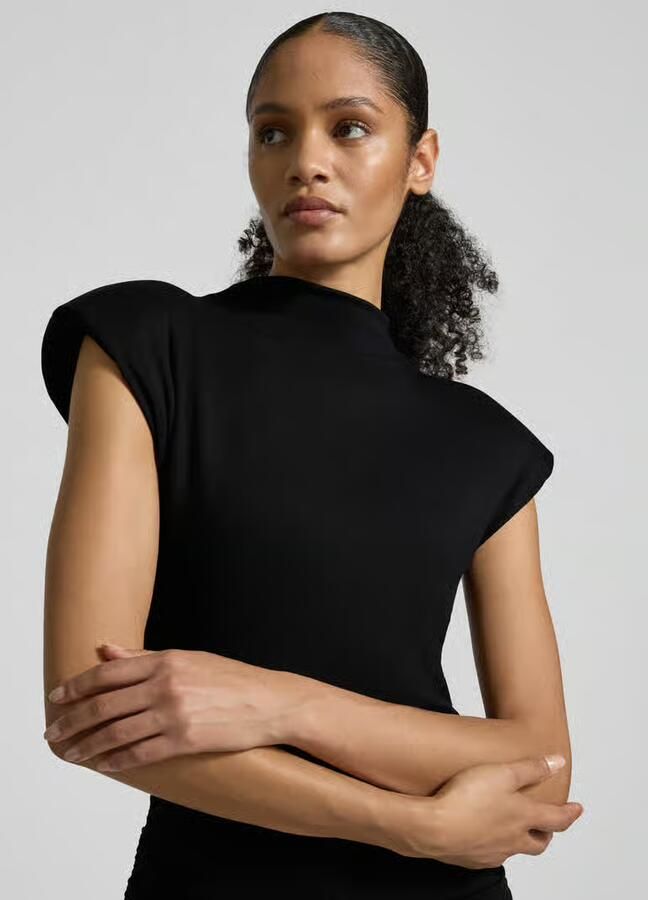 My Essential Wardrobe Maxi-jurk met opstaande kraag model 'Giggo' - Foto 5