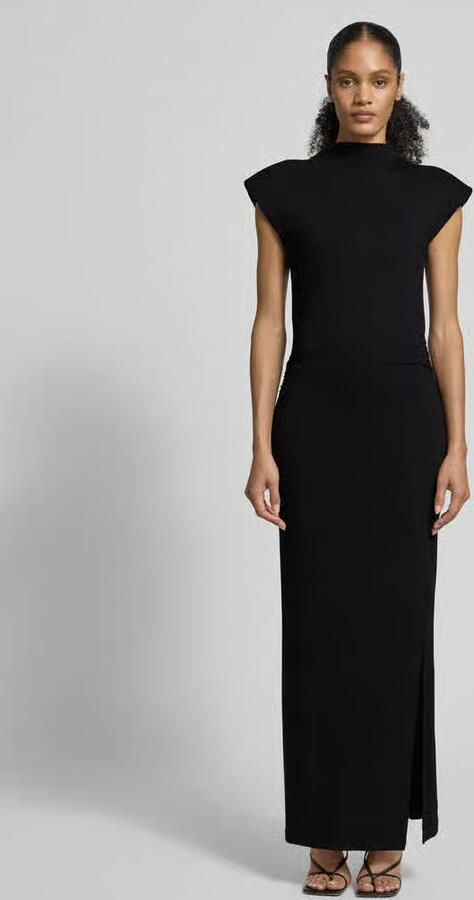 My Essential Wardrobe Maxi-jurk met opstaande kraag model 'Giggo' - Foto 6