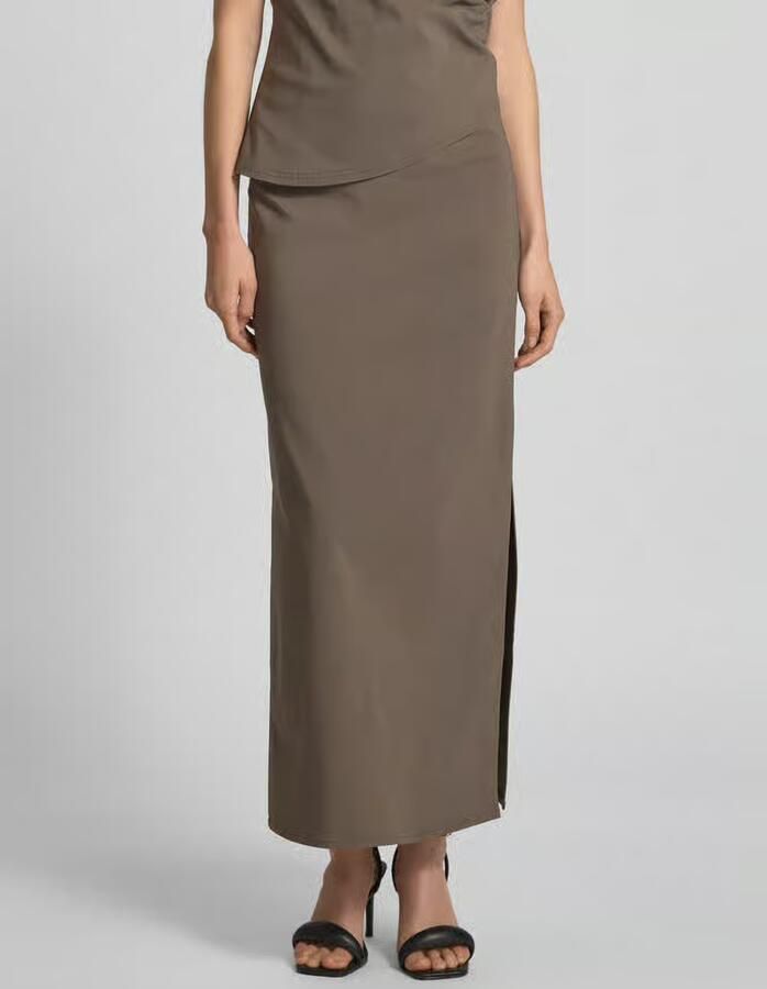 My Essential Wardrobe Maxirok met ritssluiting aan de achterkant model 'Sora' - Foto 2
