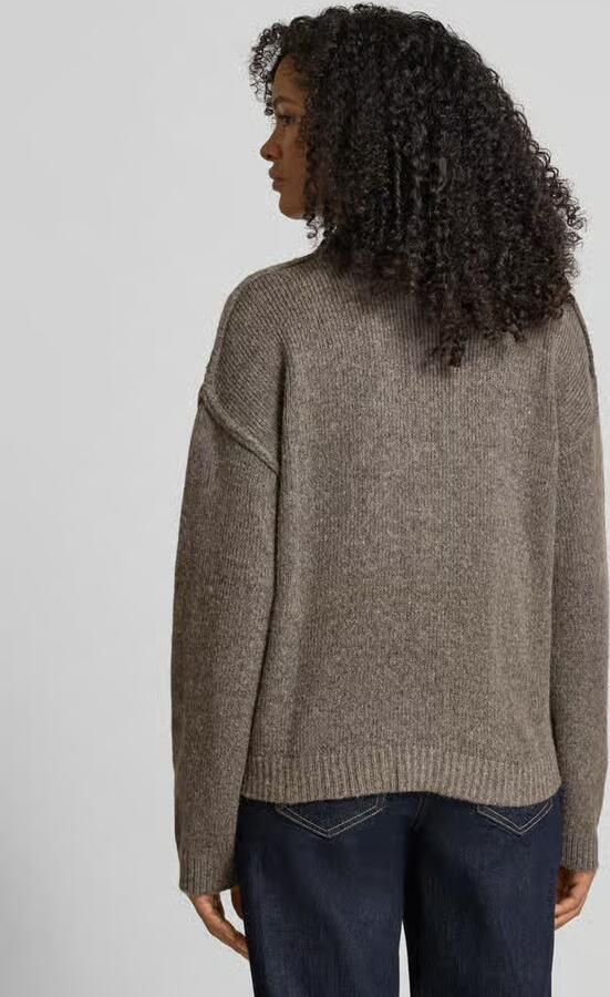My Essential Wardrobe Oversized gebreide pullover met polokraag model 'Paloma'