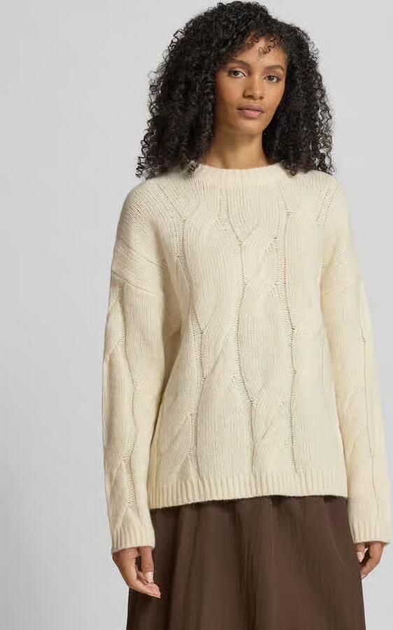 My Essential Wardrobe Oversized gebreide pullover met ribboorden model 'Will' - Foto 2