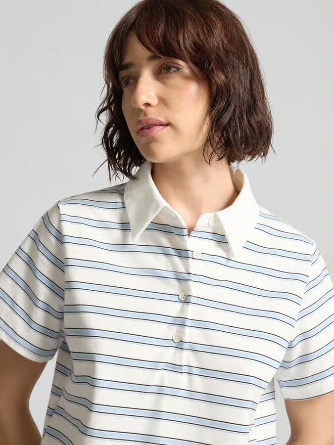 My Essential Wardrobe Poloshirt met korte knoopsluiting model 'Asla' - Foto 5