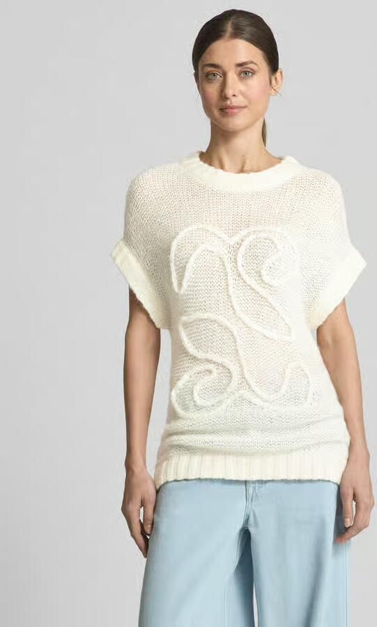 My Essential Wardrobe Pullunder met wol-aandeel model 'Lingo' - Foto 3