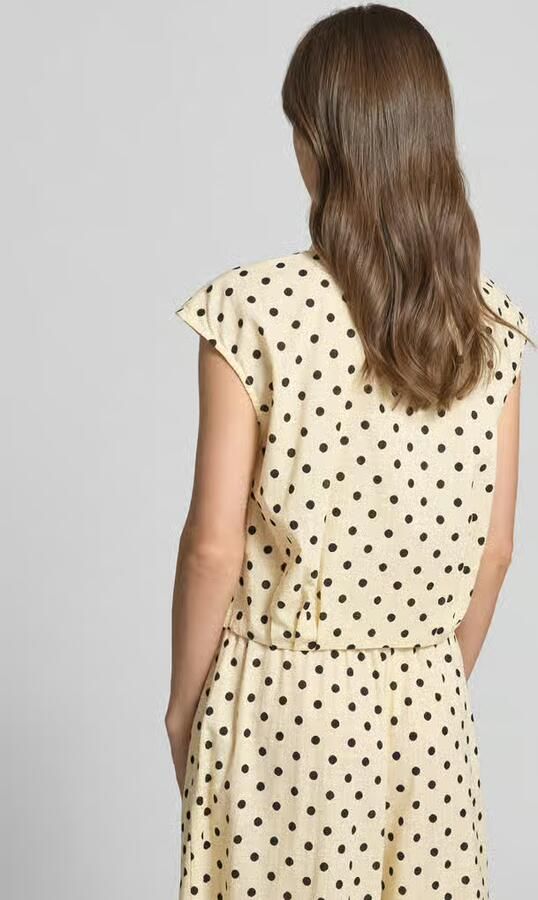 My Essential Wardrobe regular fit blouse in all-over look model 'Nada'