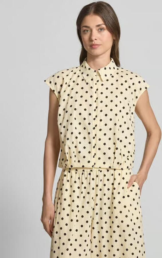 My Essential Wardrobe regular fit blouse in all-over look model 'Nada' - Foto 4