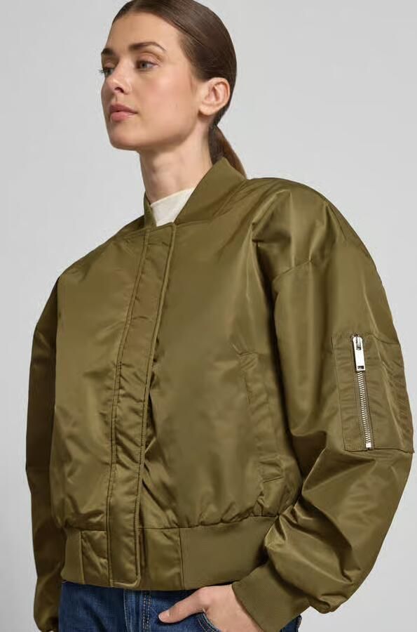 My Essential Wardrobe Regular fit bomberjack met opstaande kraag Model 'Helga' - Foto 5