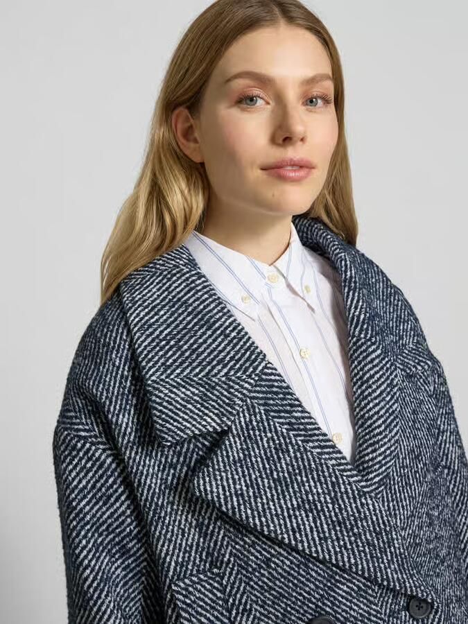 My Essential Wardrobe Regular fit jack met wol model 'Maggie'