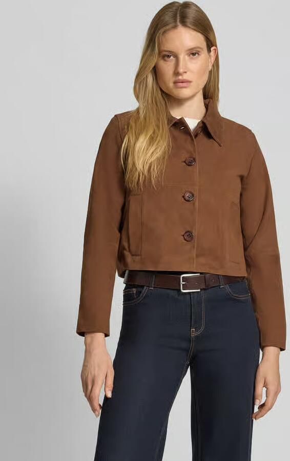 My Essential Wardrobe Regular fit jack van echt chevreau-suède model 'Petra' - Foto 5