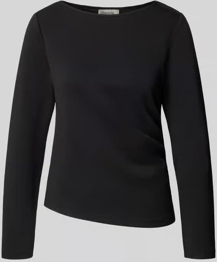 My Essential Wardrobe Regular fit shirt met lange mouwen met rimpelingen model 'Helle' - Foto 6