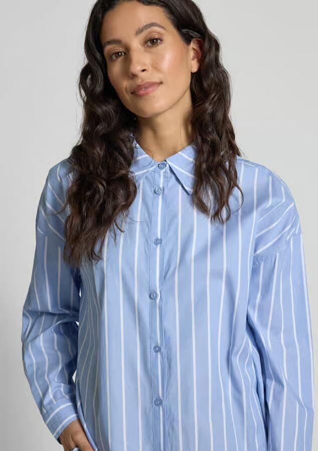 My Essential Wardrobe Relaxed fit overhemdblouse met manchetten model 'Kiona' - Foto 6