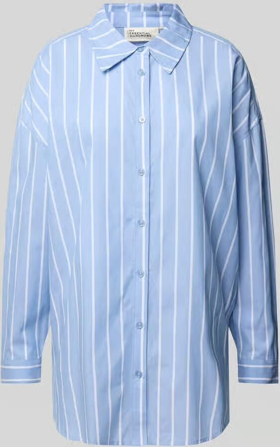 My Essential Wardrobe Relaxed fit overhemdblouse met manchetten model 'Kiona' - Foto 5