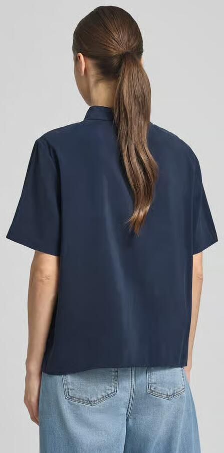 My Essential Wardrobe Relaxed fit Poloshirt van viscosemix Model 'Mindy' - Foto 3
