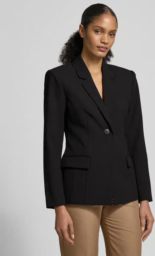 My Essential Wardrobe Slim fit blazer met klepzakken model 'Milan' - Foto 2