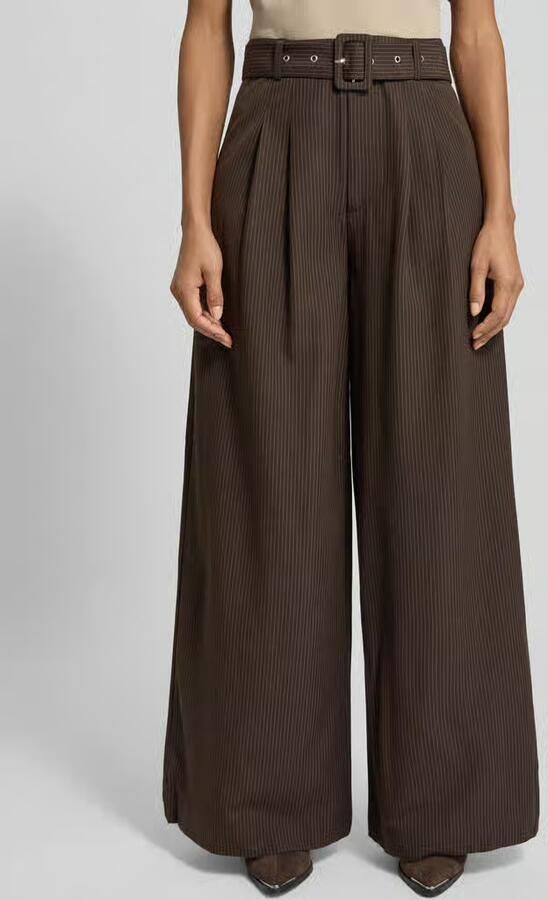 My Essential Wardrobe Stoffen broek met achterzakken model 'Vitta' - Foto 5