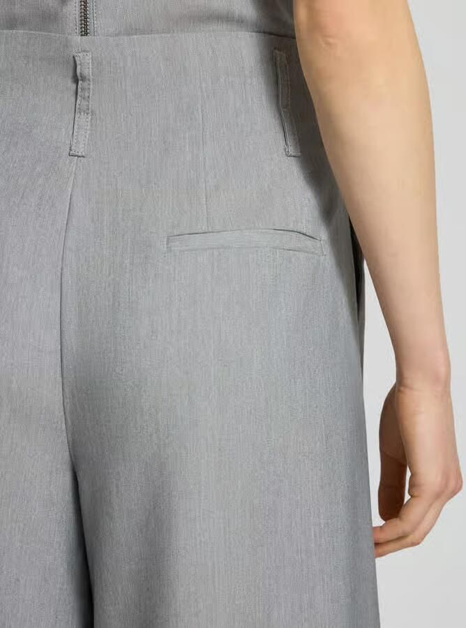 My Essential Wardrobe Stoffen broek met Franse steekzakken model 'Hanna'