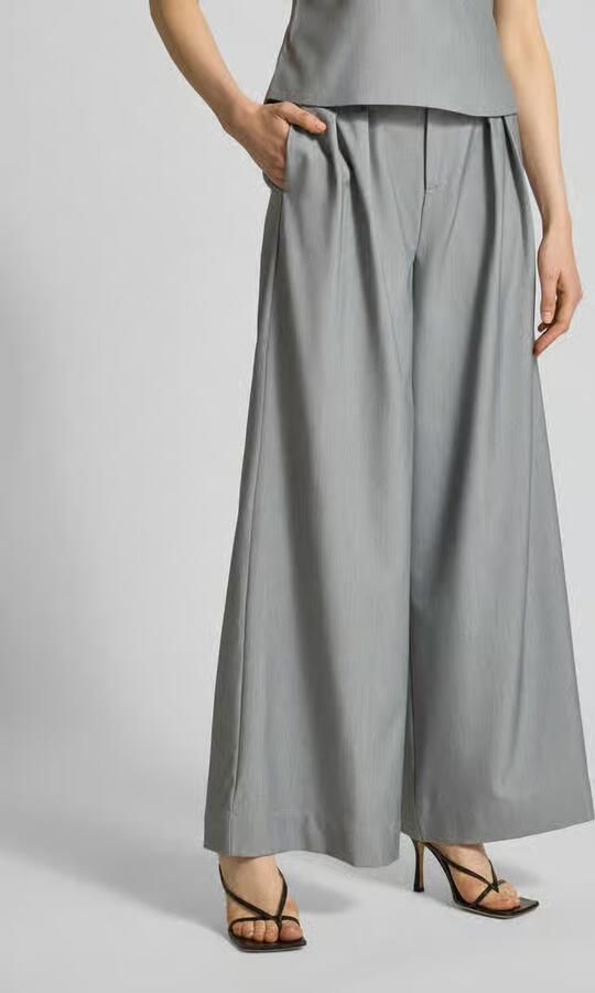 My Essential Wardrobe Stoffen broek met Franse steekzakken model 'Hanna' - Foto 3