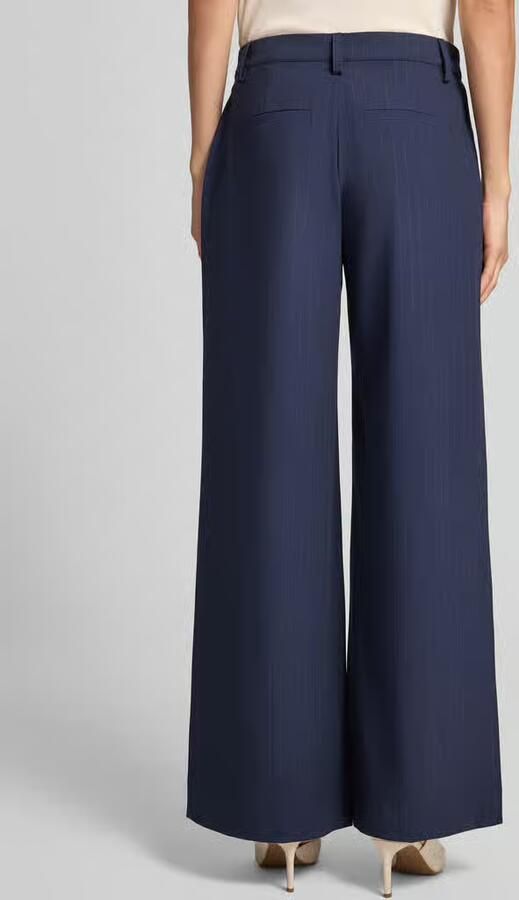 My Essential Wardrobe Stoffen broek met Franse steekzakken model 'Lana' - Foto 3