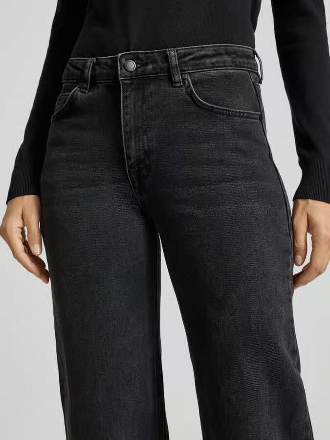 MY ESSENTIAL WARDROBE Dames Jeans 35 The Louis 139 High Wide Zwart - Foto 5