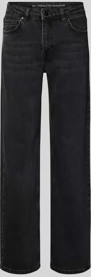 MY ESSENTIAL WARDROBE Dames Jeans 35 The Louis 139 High Wide Zwart - Foto 6