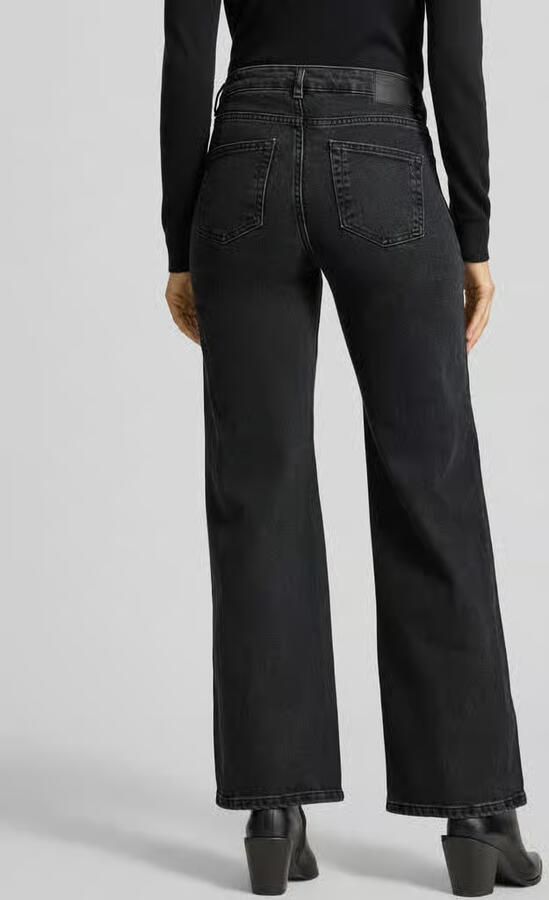 MY ESSENTIAL WARDROBE Dames Jeans 35 The Louis 139 High Wide Zwart - Foto 6
