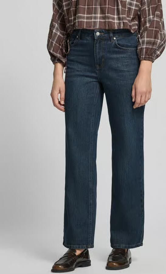 My Essential Wardrobe straight fit jeans van katoenmix model 'The Louis' - Foto 6