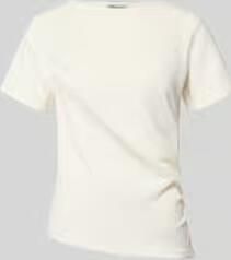 MY ESSENTIAL WARDROBE Dames Tops & T-shirts Mwhelle Assymetric Tee Gebroken Wit - Foto 6